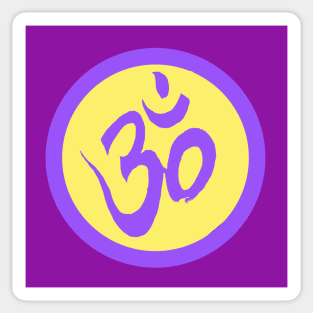 Spiritual Awakening OM Yoga Meditation Sticker